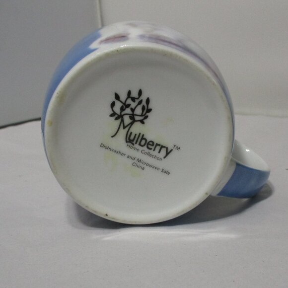 Adorable Mulberry Home Collection White Kitty Cat Ceramic Coffee Mug Cup - Picture 6 of 8